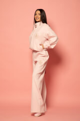 Daily Luxe Αθλητικό Πανωφόρι - Pink - Εικόνα 6