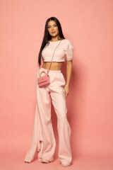 Daily Luxe Αθλητικό Παντελόνι - Pink - Εικόνα 5