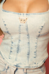 Denim Domination Τοπ Από Ντένιμ - Εικόνα 3