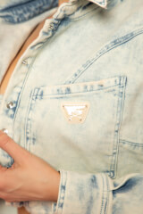 Denim Domination Κοντό Τζάκετ Από Ντένιμ - Εικόνα 4