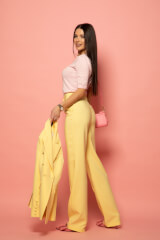 Business Beauty Παντελόνι  - Yellow - Εικόνα 8