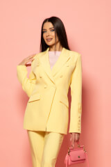 Business Beauty Παντελόνι  - Yellow - Εικόνα 9