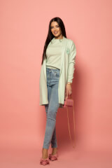 Pastel muse Ζακέτα - Mint - Εικόνα 3