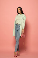 Pastel muse Ζακέτα - Mint - Εικόνα 6