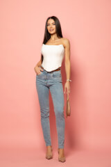 Business Beauty Τοπ - Ecru - Εικόνα 5