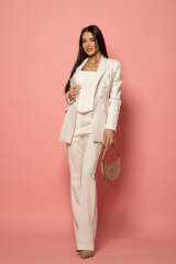 Business Beauty Μπλέιζερ - Ecru - Εικόνα 3