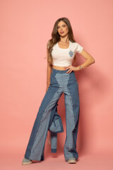 Denim Elegance Παντελόνι - Εικόνα 4