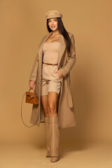 Timeless Twist Pantaloni Scurți - Nude - Imagine 9