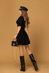 Signature Soft Fustă din tricot - Black - Imagine 10