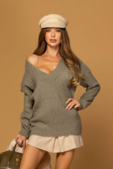 Wool Poise Пуловер От вълна - Light Green - Изображение 10