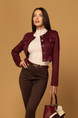 Cool Elegance Дълъг Клин - Dark Brown - Изображение 7