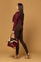 Cool Elegance Дълъг Клин - Dark Brown - Изображение 2