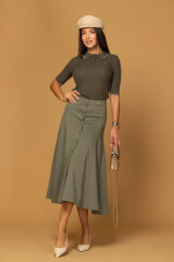 Forever Luxe Bluză - Military - Imagine 6