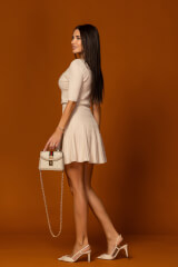 Pastel muse Bluză - beige - Imagine 8