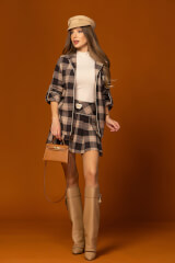 Autumn Bliss Пола с Клин - brown - Изображение 6
