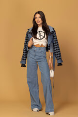 Denim Identity Blugi - Blue - Imagine 17
