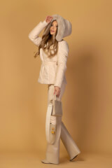 Winter Prestige Зимно Яке - Soft Beige - Изображение 13
