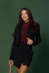 Soft Allure Sacou Blazer - Dark Blue - Imagine 2