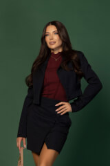 Soft Allure Sacou Blazer - Dark Blue - Imagine 8