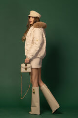 Winter Icon fustă-pantalon de iarnă - Soft Beige - Imagine 11