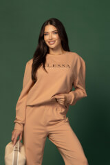 Alessa Pulse Bluză sport - Nude - Imagine 5