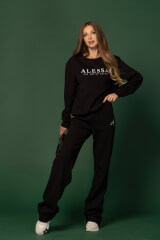 Alessa Pulse Спортен Панталон - Black