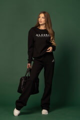 Alessa Pulse Спортна Блуза - Black - Изображение 3