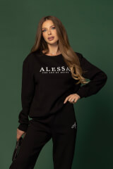 Alessa Pulse Спортна Блуза - Black - Изображение 2