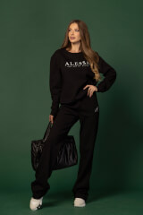 Alessa Pulse Спортна Блуза - Black - Изображение 8