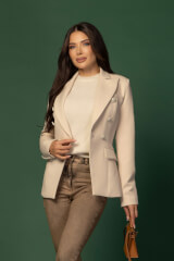 Sacou Urban Allure - Soft Beige - Imagine 3