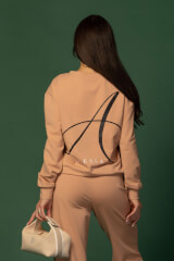 Alessa Pulse Bluză sport - Nude - Imagine 2