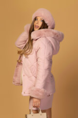 Winter Bunny Шапка - Pink - Изображение 10