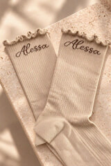 Prestige Pair Чорапи Средна Дължина - Soft Beige - Изображение 2