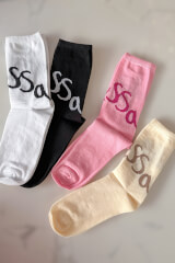 Brand Of The Year Чорапи Средна Дължина - Soft Beige - Изображение 4