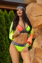 She baller Bikini – galben neon - Imagine 2