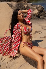 Spirit of the Summer Bikini Cu Talie Înaltă - Costum De Baie - Imagine 2