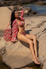 Spirit of the Summer Bikini Cu Talie Înaltă - Costum De Baie - Imagine 3