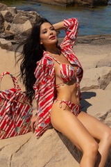Spirit of the Summer Bikini Cu Talie Înaltă - Costum De Baie - Imagine 5