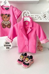 Alessa Bear Mini T-Shirt от Памук - Pink - Изображение 3
