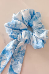 Trendsetter Icon Scrunchie-Φιόγκο - Blue - Εικόνα 7