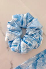 Trendsetter Icon Scrunchie-Φιόγκο - Blue - Εικόνα 3