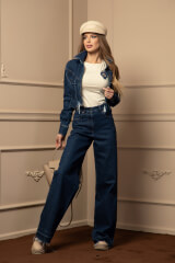 Denim Dream Дънки - Dark Blue - Изображение 3