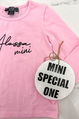 Alessa mini блуза с дълъг ръкав - pink - Изображение 2