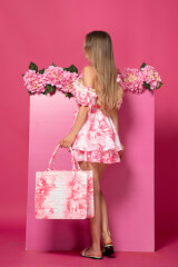 Trendsetter Icon Ruffles Φόρεμα - Pink - Εικόνα 4