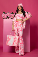 Trendsetter Icon Дълъг Панталон - Pink - Изображение 2