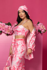 Trendsetter Icon Μαντίλι - Pink - Εικόνα 2