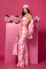 Trendsetter Icon Дълъг Панталон - Pink - Изображение 10