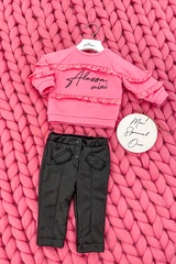 Test my patience παντελόνι Alessa mini - pink - Εικόνα 5