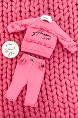 Test my patience παντελόνι Alessa mini - pink - Εικόνα 2