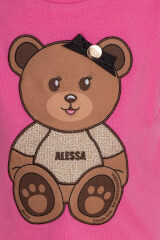 Alessa Bear Mini T-Shirt - Pink - Εικόνα 3